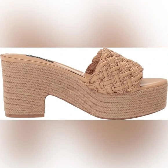 Nine West Roxana Espadrille Platform Sandal.  Size 10.  New without box. - Picture 6 of 12
